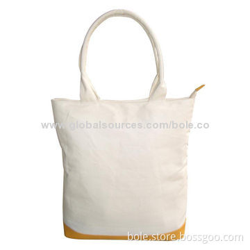 Canvas Tote Bag for Shopping and Beach Bags, OEM Orders Welcomed